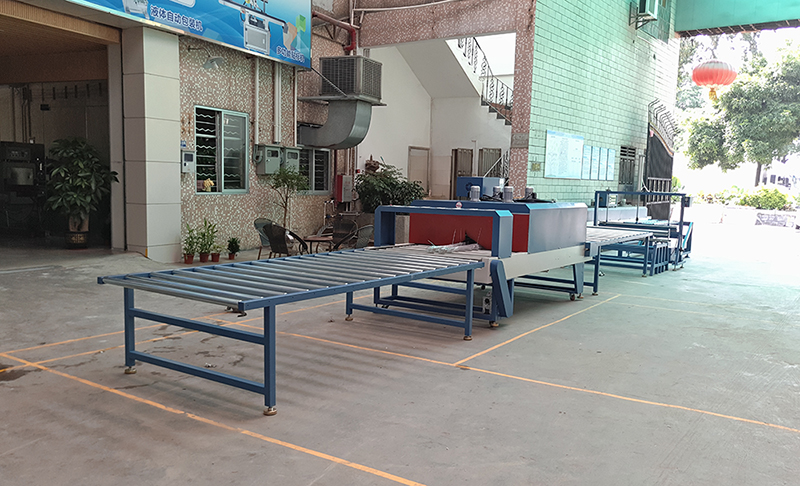 粤奇机械木门热收缩包装机生产线图0001